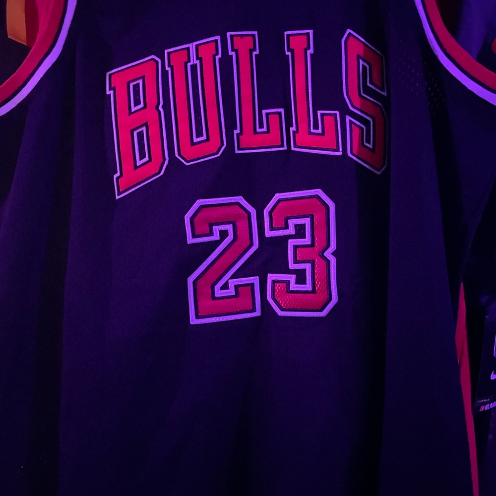 Black and Red Bulls Jersey